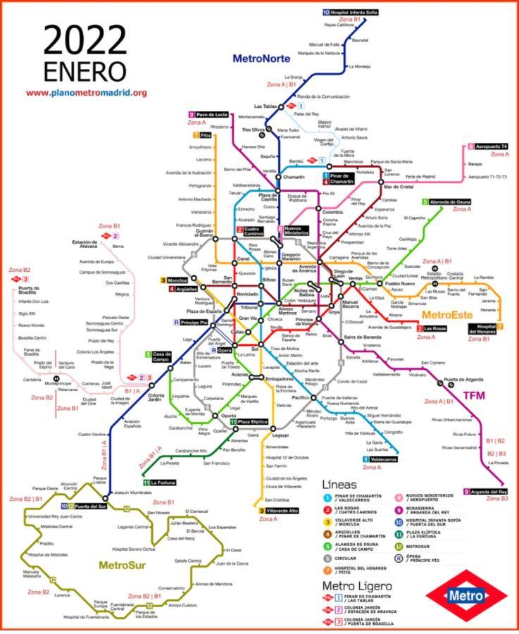 Madrid Centro Leilighet Eksteriør bilde